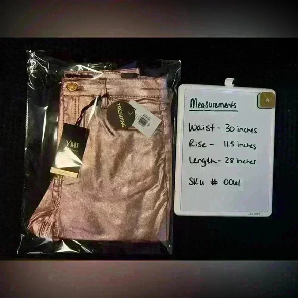 YMI Metallica Hyper-stretch Skinny Jeans - Picture 7 of 9